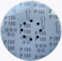 Круг шлифовальный абразивный NUMBER ONE NWS6010-SL-90180, d=225мм, зерно 180, 8-ОТВЕРСТИЙ